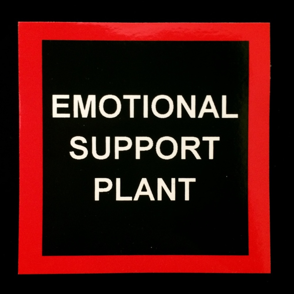 Emotional Support Plant sticker! - Picture 2 of 10